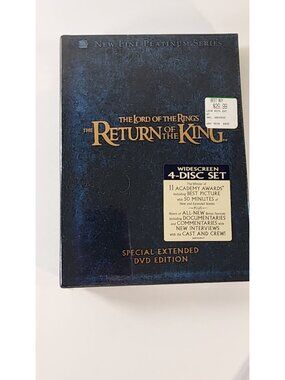 The Lord  Rings The Return of the King Special Extended DVD Edition Platinum